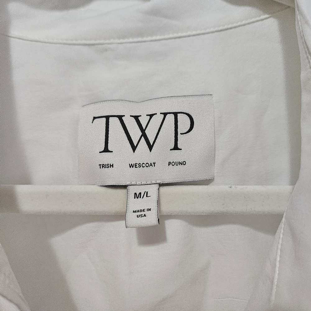 TWP Ivory Dutton Shirt M/L - Picture 5 of 10